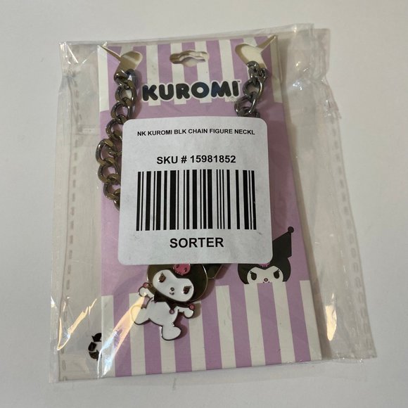 Sanrio 2022 Kuromi Charm Chain Necklace - Picture 7 of 8